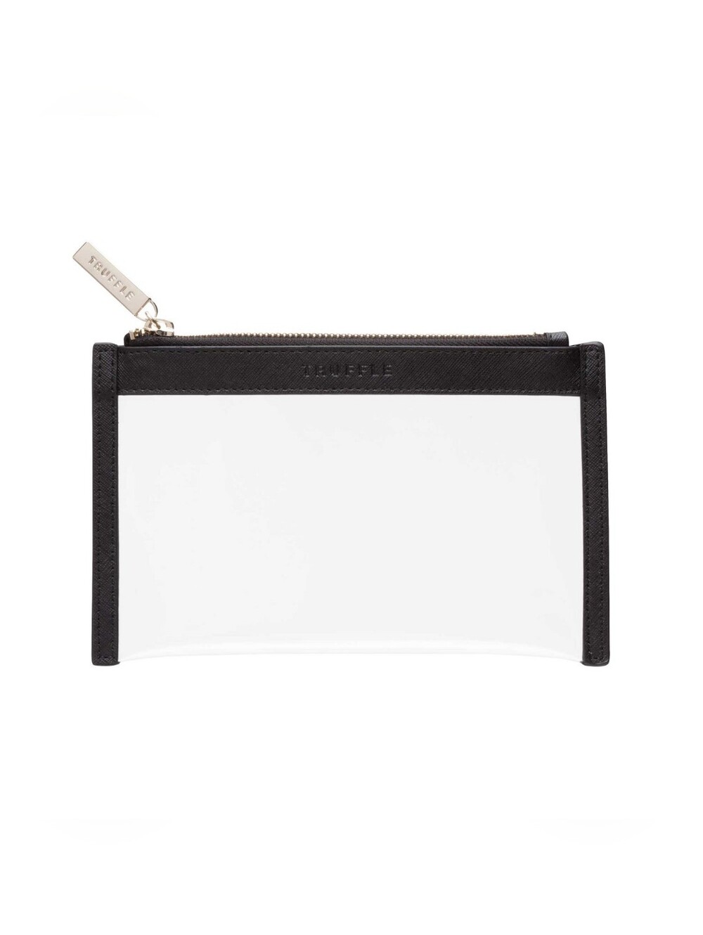 TRUFFLE Mini Clarity Clutch - Black